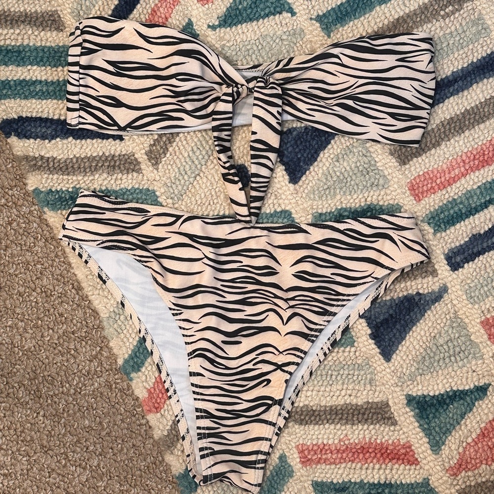 Zebra Bikini Set